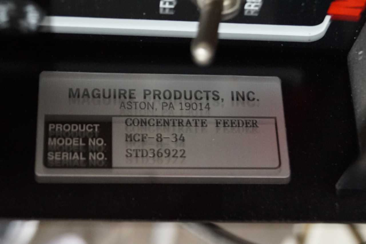 Maguire Concentrate Feeder - PROCESS EQUIPMENT