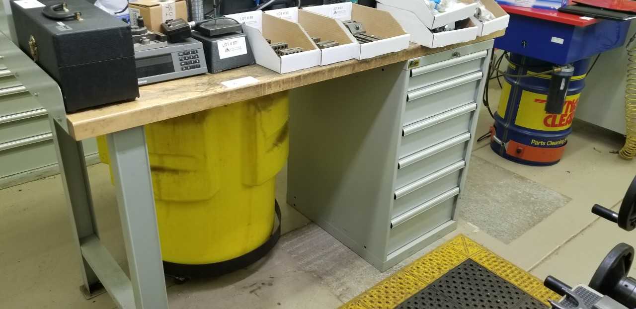 Lista Complete Butcher Block Work Bench No Contents - PLANT & FACILITY Lista Complete Butcher Block Work Bench No Contents - PLANT & FACILITY