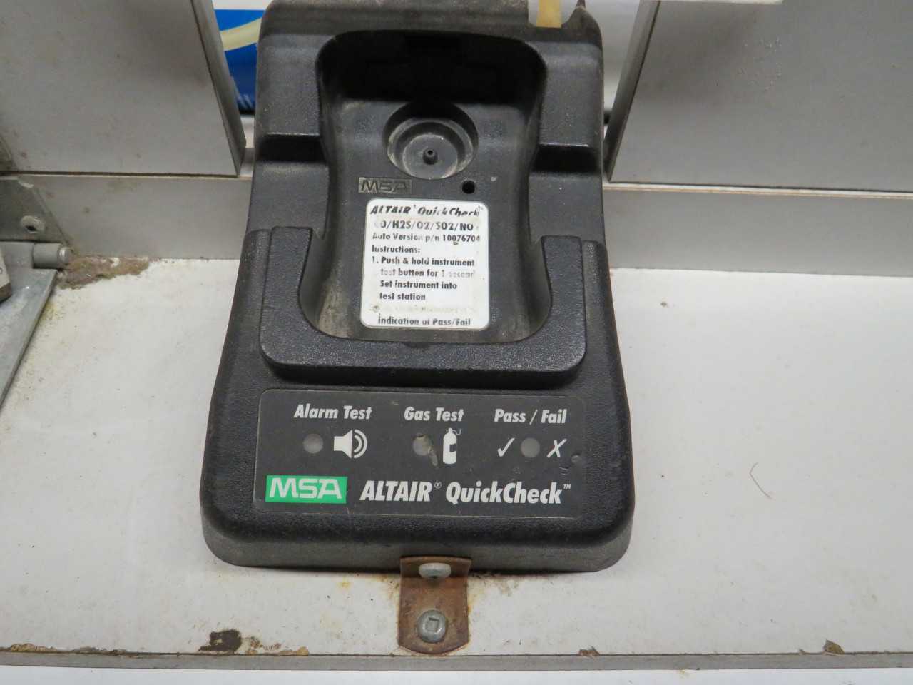 MSA CALIBRATION CHECK GAS KIT (HYDROGEN SULFIDE NITROGEN) - W/ ALTAIR QUICKCHECK - ELECTRIC POWER TOOLS