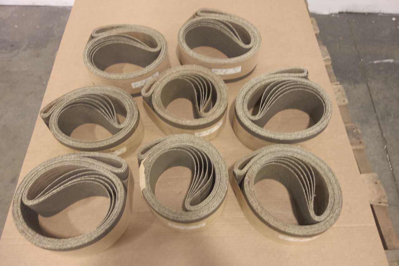 LOT OF 8 VSM VITEX PACKS OF 5 SANDING BELTS - ELECTRIC POWER TOOLS