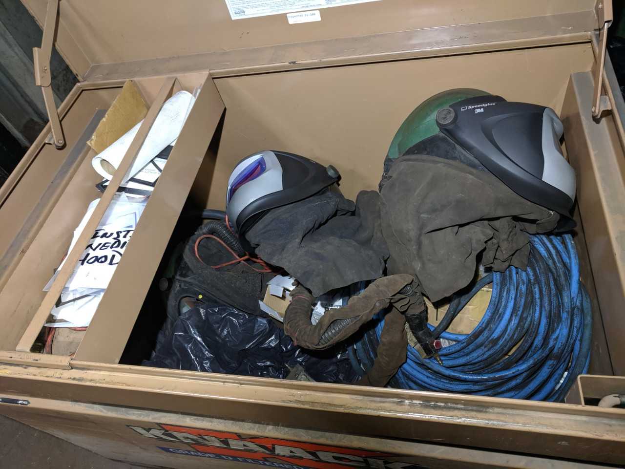 KNACK ROLLING JOB BOX WITH PPE, HOSES, TOOLS - TOOL STORAGE