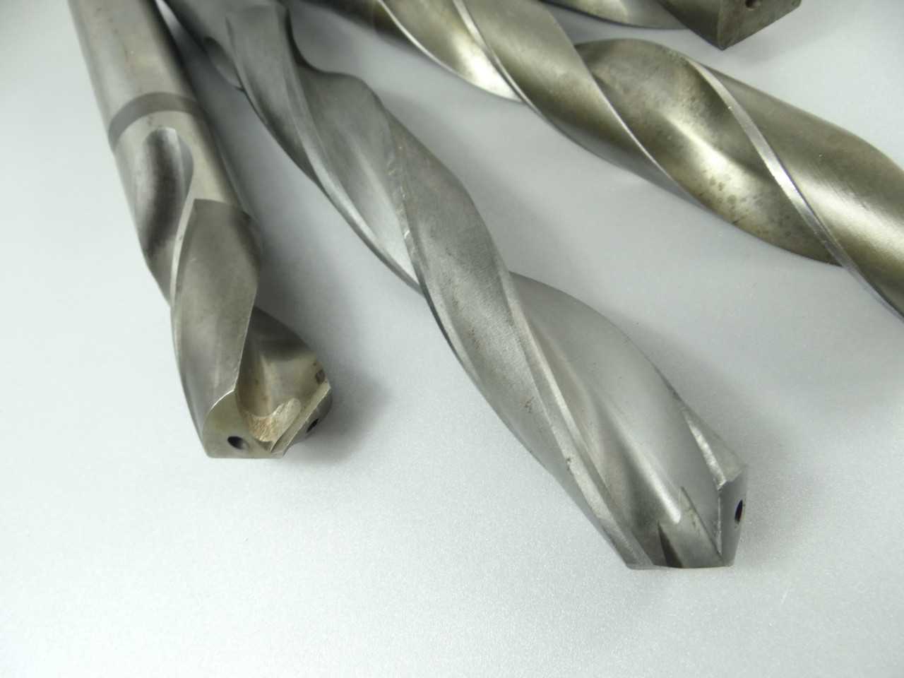 Lot of 5 Heavy Duty HSS Coolant Thru Drills - MACHINING EQUIPMENT PARTS