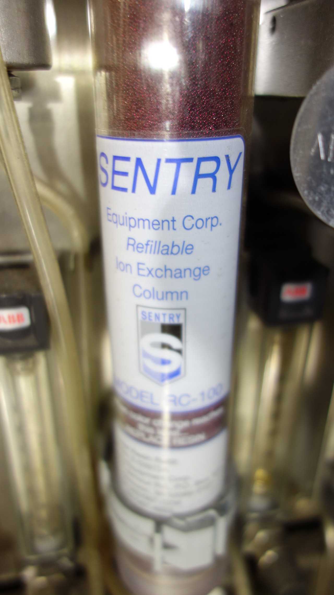PANEL OF SENTRY SAMPLE COOLERS, INSTRUMENTATION - INSTRUMENTATION