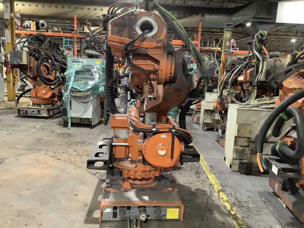 Pair of ABB IRB 6600 w/ IRC5-M2004 - INDUSTRIAL ROBOTS