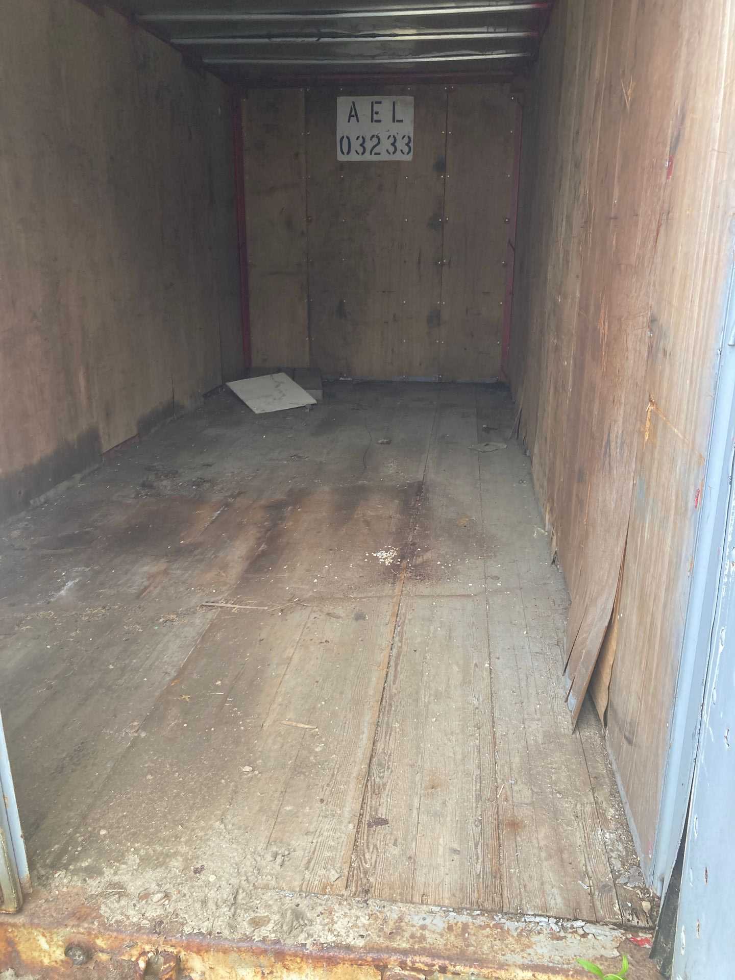 QTY 3 AEU 20' CONEX Boxes - TRAILERS