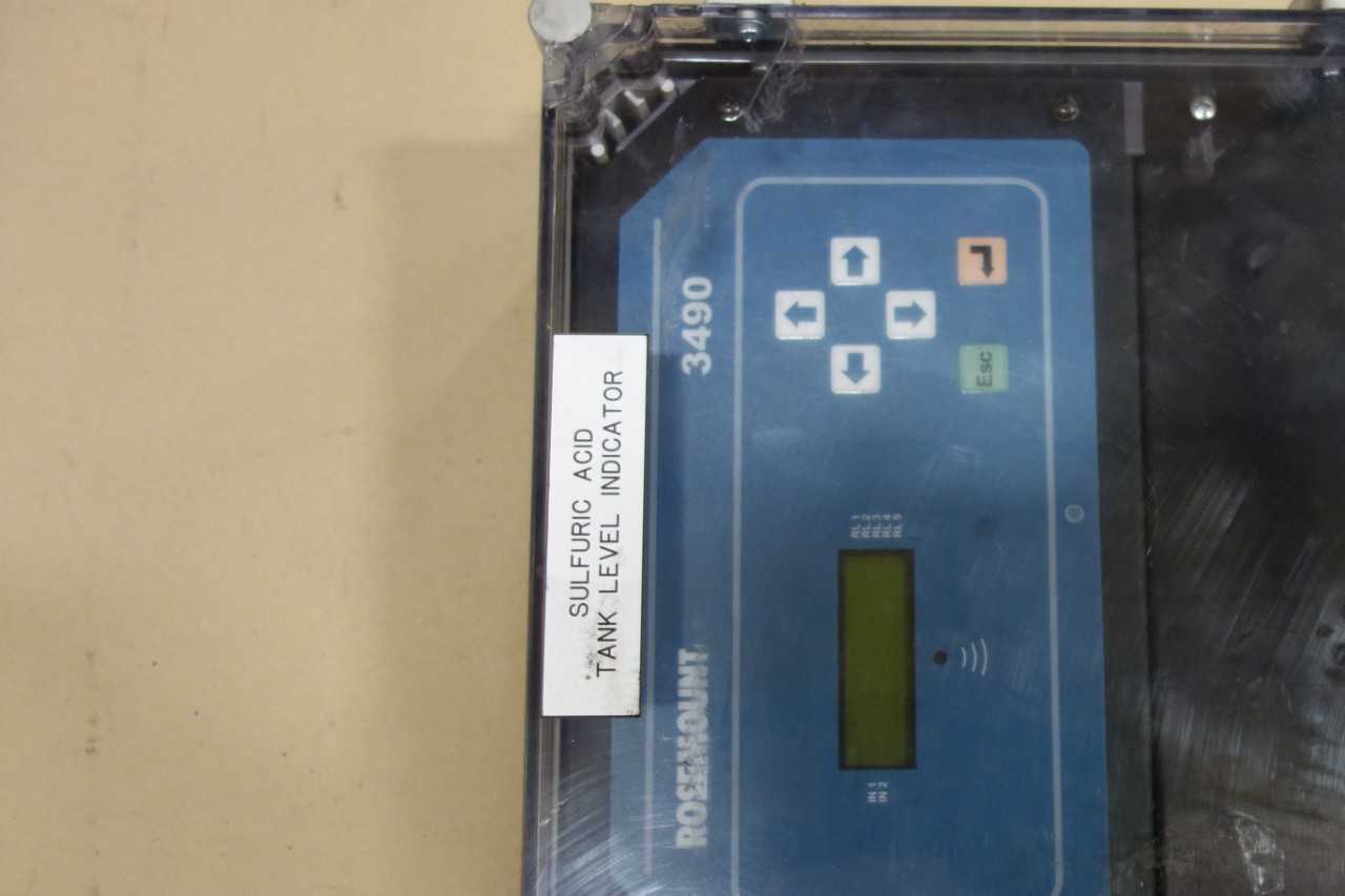 ROSEMOUNT 3491L1P4I5 3490 CONTROL UNIT - INSTRUMENTATION