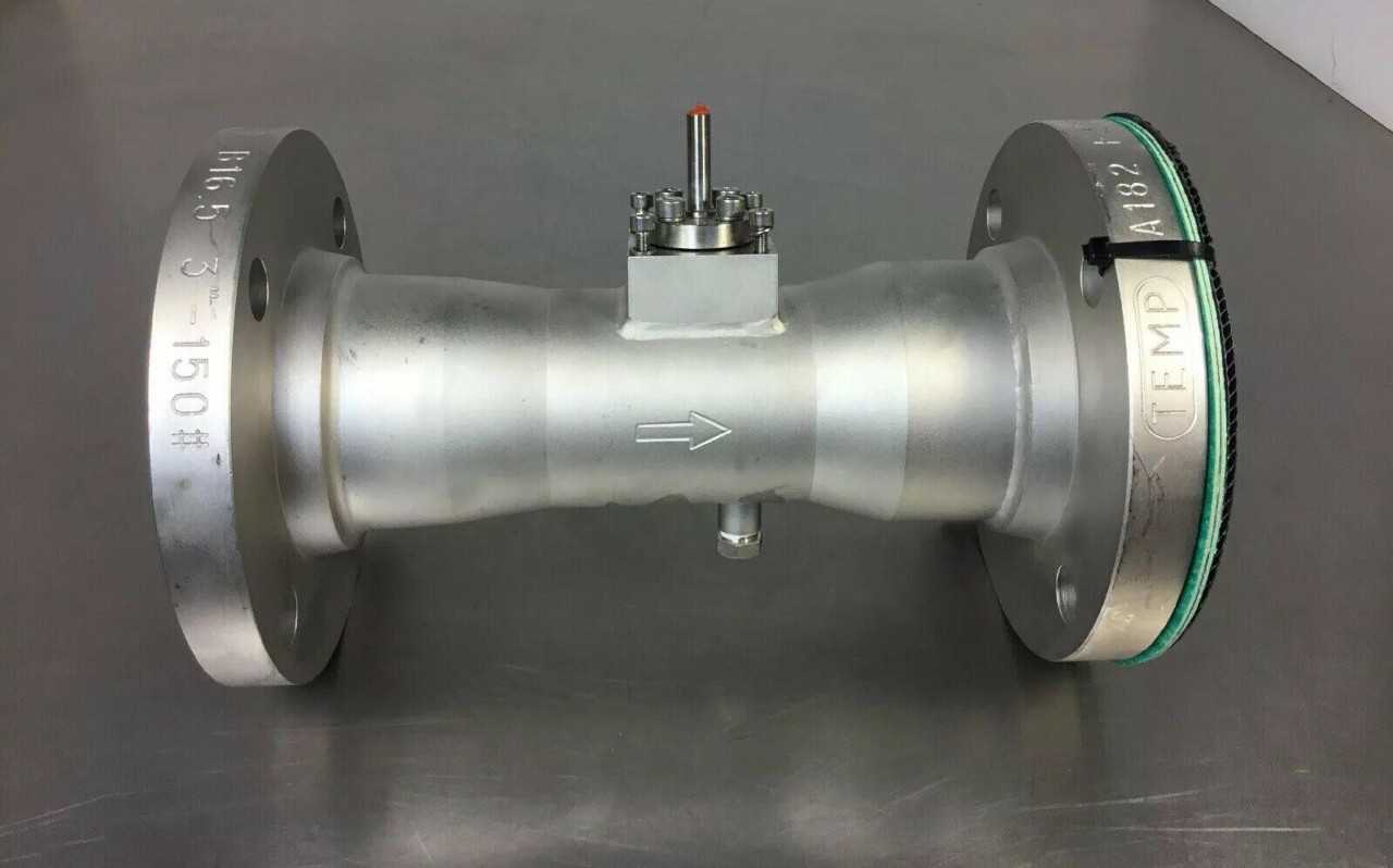 TEMP 3" Flanged Valve, Stainless Steel A182 F316L B16.5 3”-150# - New Open Box Item - VALVES