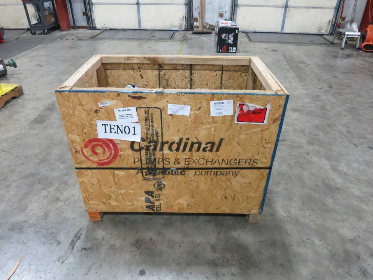 LOT OF 2 CARDINAL 54528MB5 OIL TRANSFER PUMP 5.5HP 460V-AC 6X6 - PUMPS