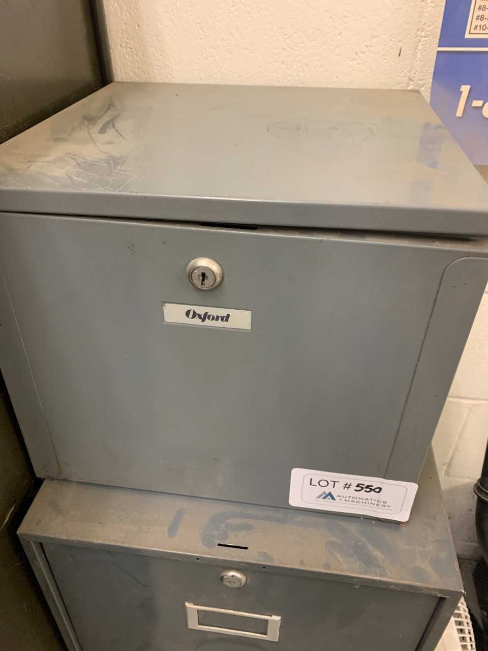 Lock box & Filing Cabinet - PLANT & FACILITY