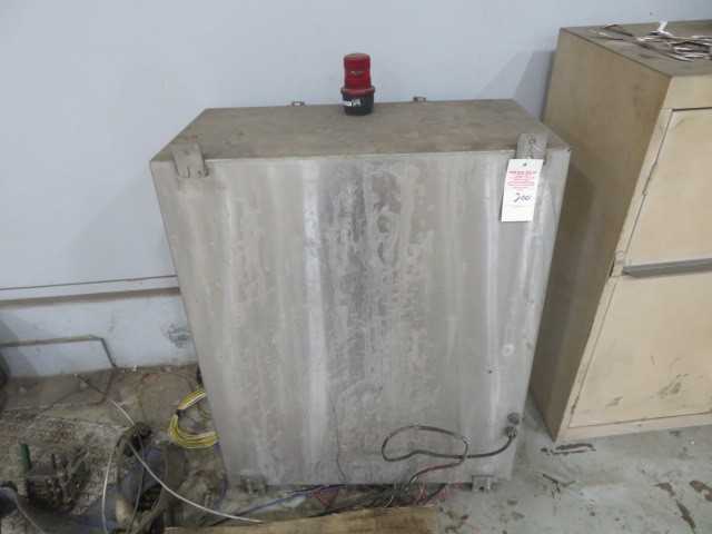 Stainless Steel Control Cabinet with Contents - MISCELLANEOUS