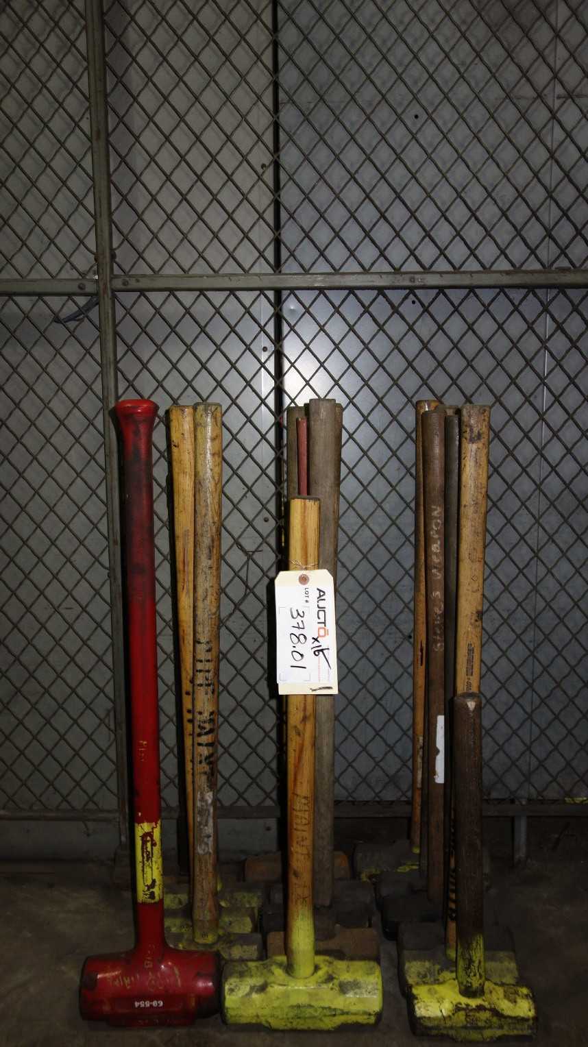 LOT OF 16 ASSORTED HAMMERS - HAND TOOLS