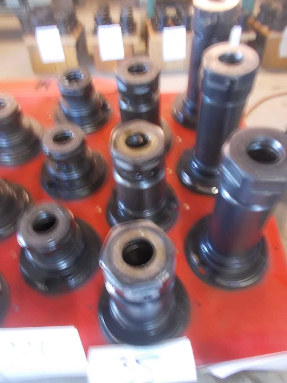 3 Valenite Cat 50 TG100 Collet Holders - MACHINING ACCESSORIES & TOOLING