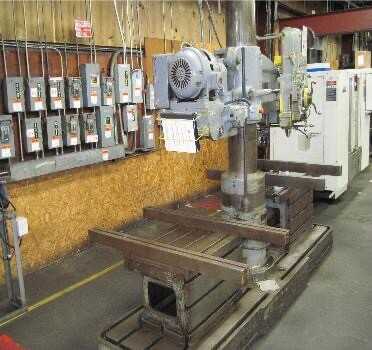 Carlton Radial Arm Drill press - RADIAL ARM DRILLING MACHINES