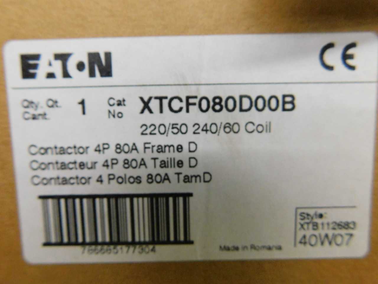 Lot of 6 Contactors - ELECTRICAL COMPONENTS