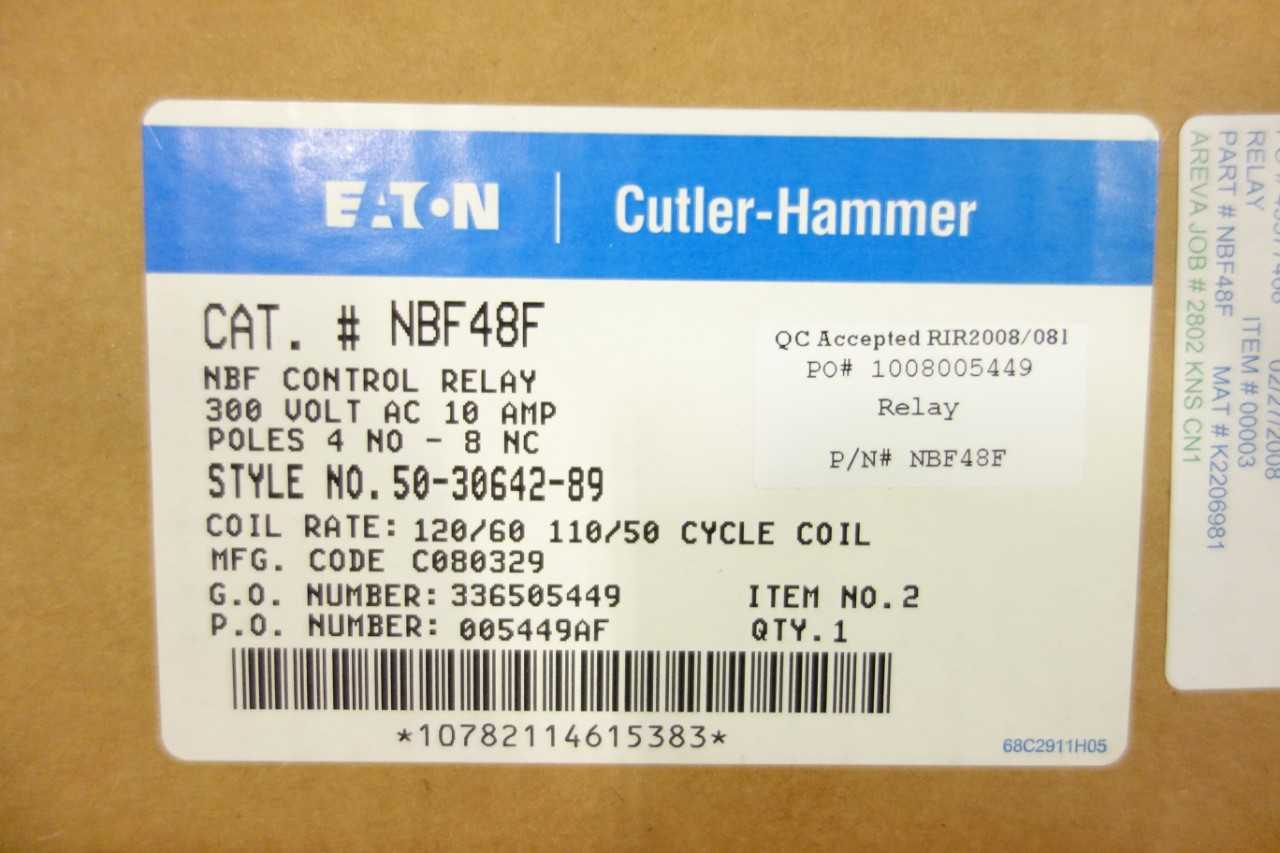 LOT OF EATON CUTLER-HAMMER CONTROL RELAY - AUTOMATION & CONTROLS
