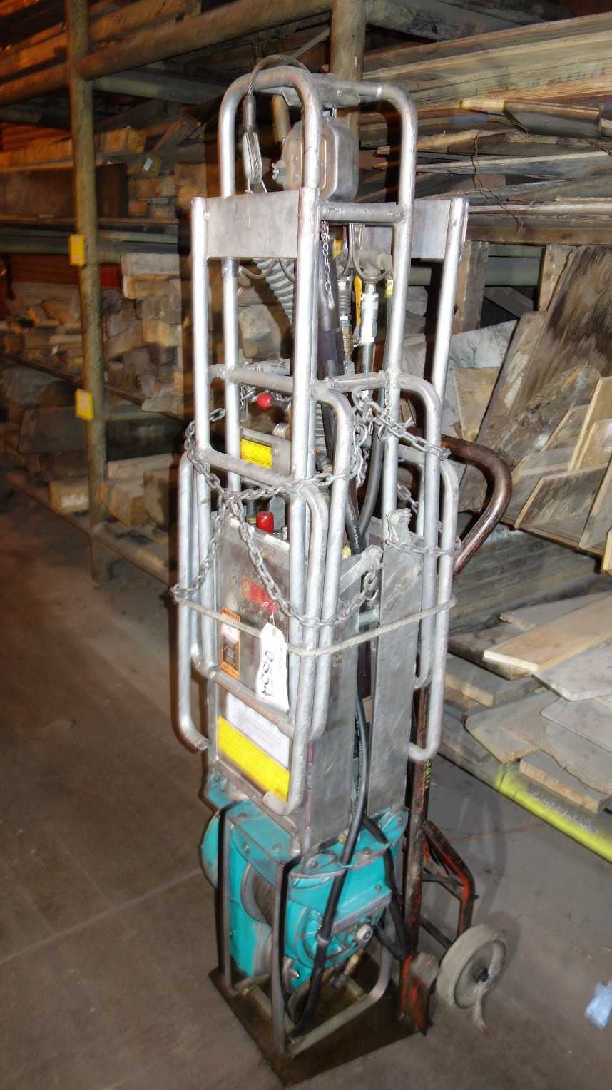 SPIDER STAGING SUSPENDED SCAFFOLDING PLATFORM 750LBS W/ DU-1018 WINCH - SCALES