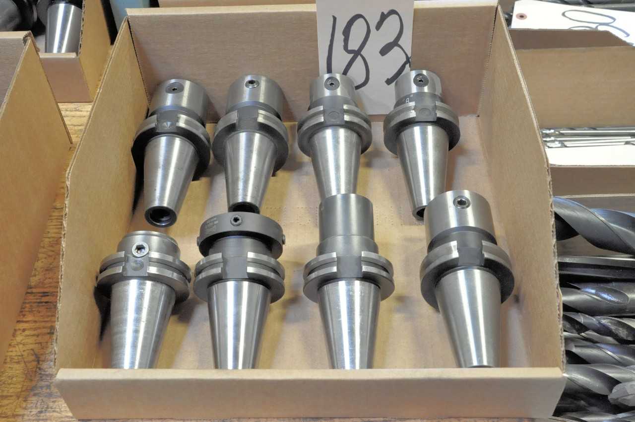 Lot-(8) CAT 40-Taper Tool Holders in (1) Box - ELECTRIC POWER TOOLS