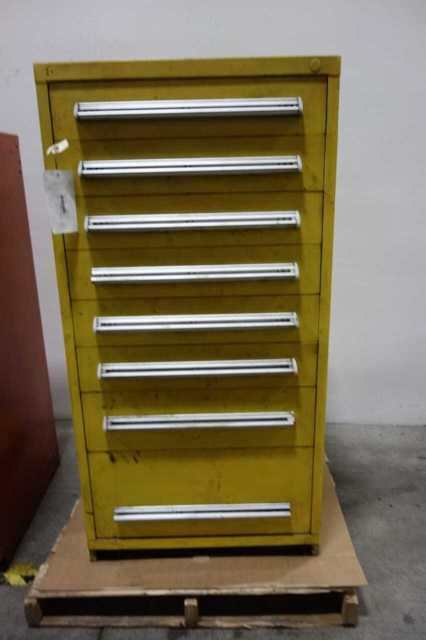 LOT OF 2 ASSORTED DRAWER STOAGE CABINETS - TOOL STORAGE