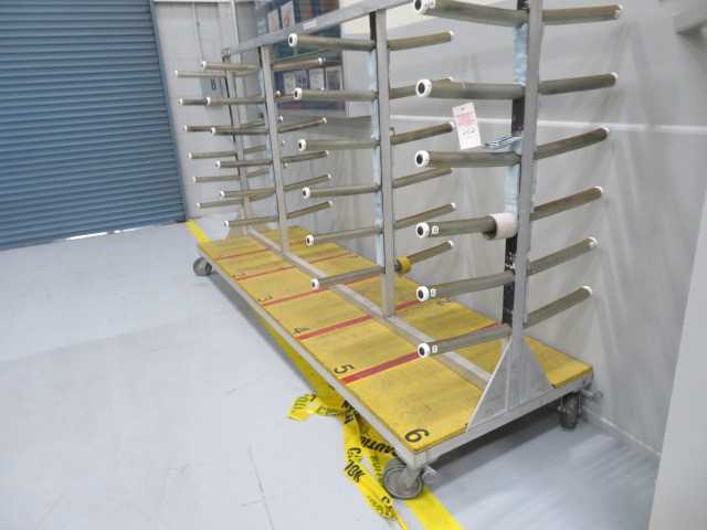 Aluminum Parts Storage Rack on Wheels - MISCELLANEOUS