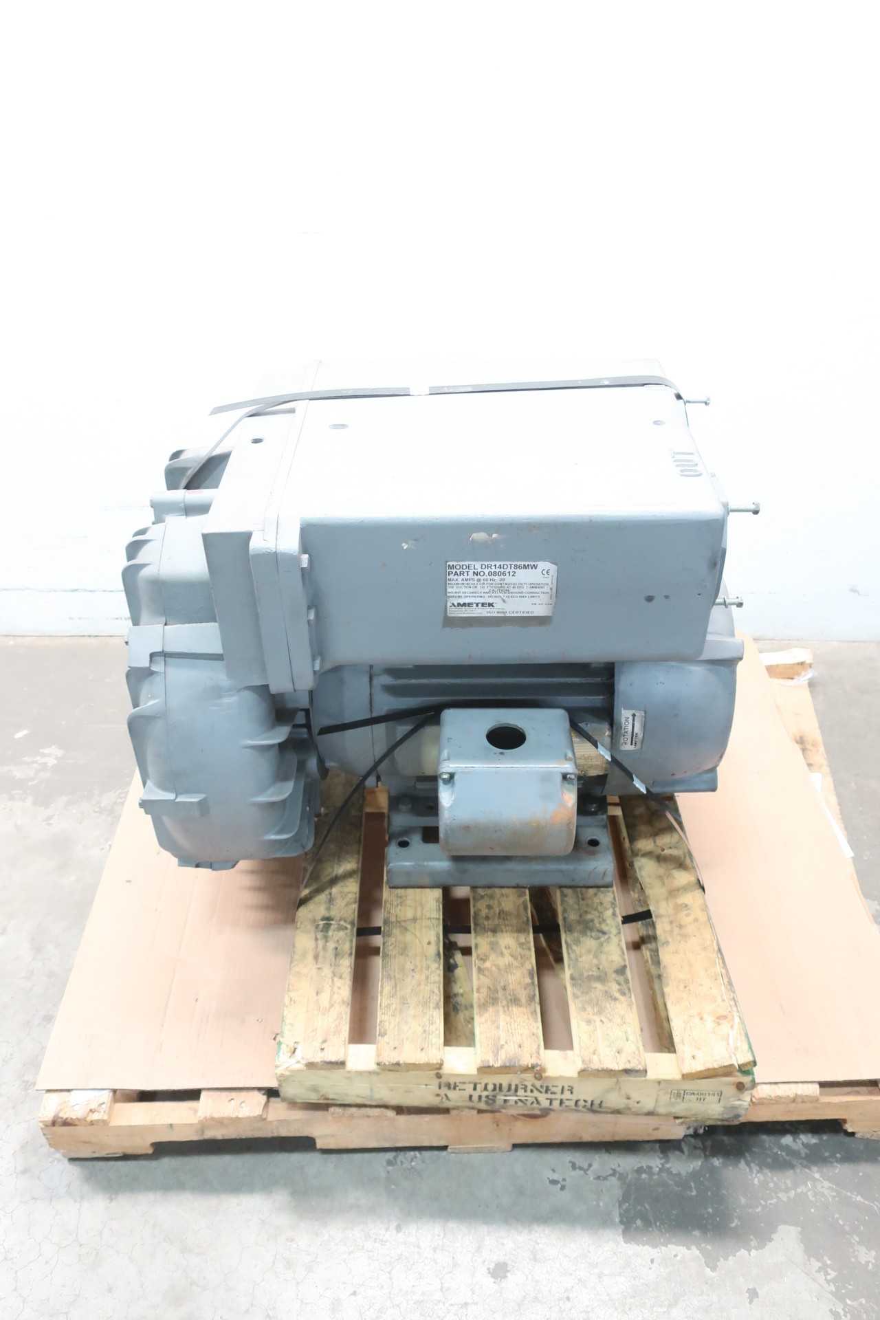 AMETEK DR14DT86MW 3PH 25HP 575V-AC REGENERATIVE BLOWER - ELECTRIC MOTORS