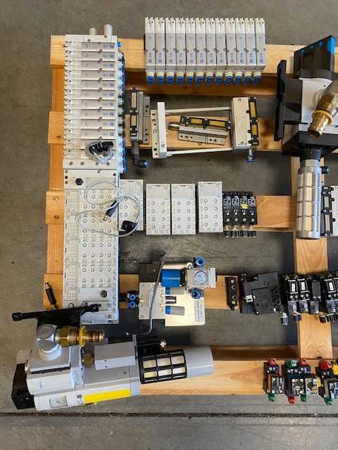 Lot of Festo & Crouzet Pneumatic Equipment "Like New - Pulled from New Machinery and Bench Tested" See Photos of Name Plates for Each Item. - ELECTRICAL COMPONENTS