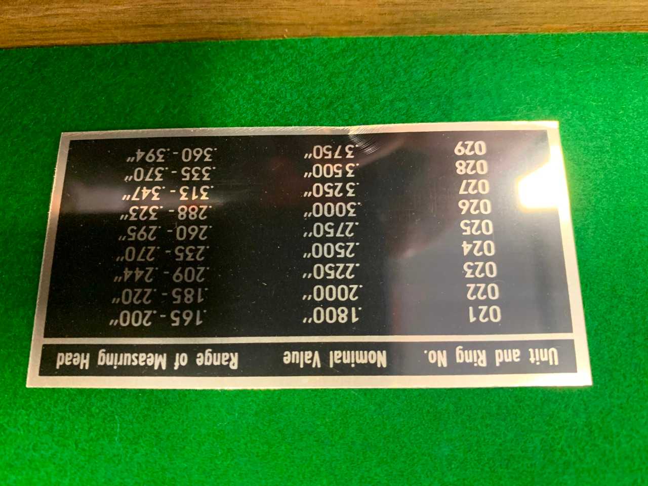 Bore Gage Set - ELECTRIC POWER TOOLS