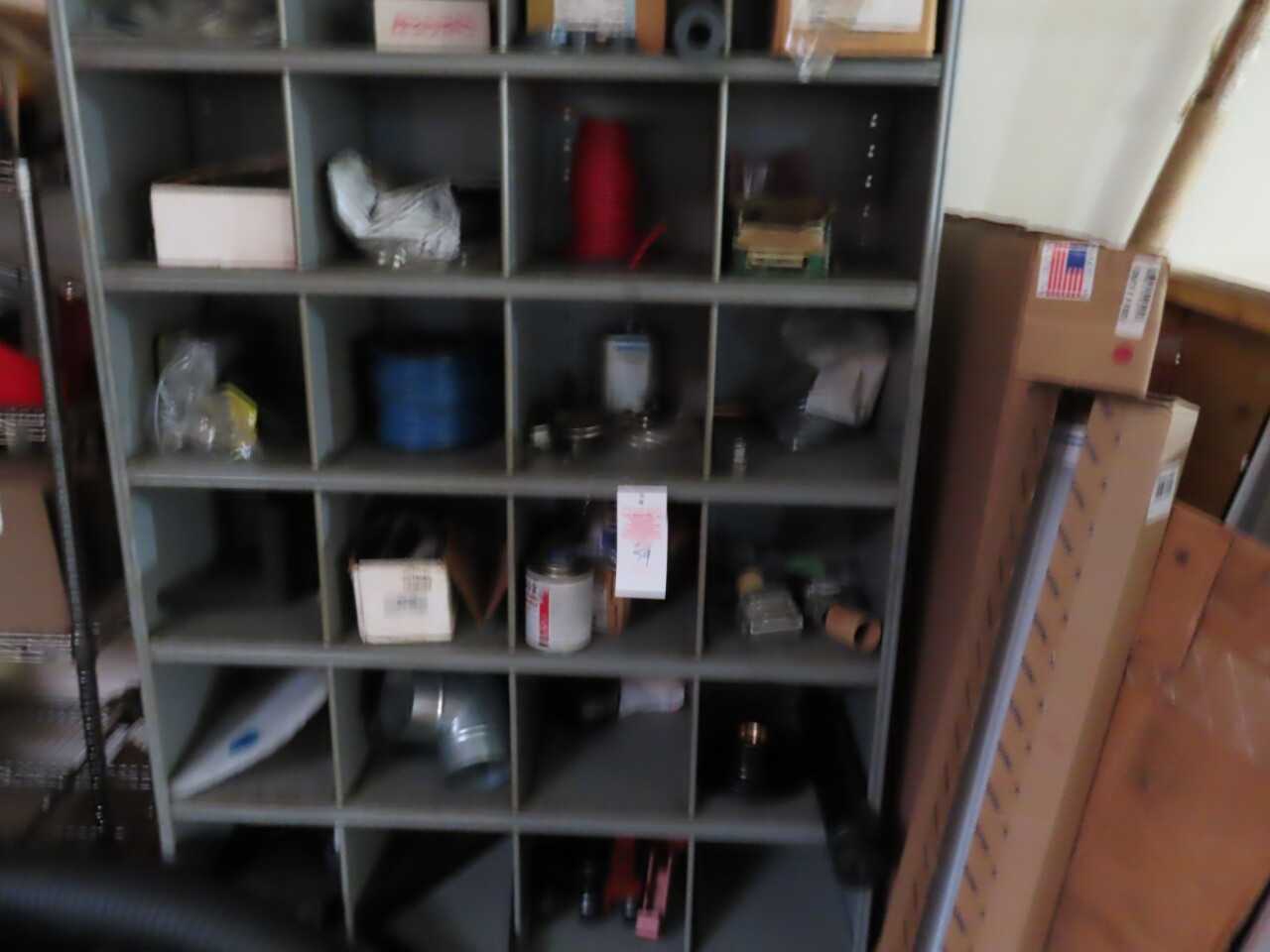 Cabinet and contents in pictures - MATERIAL HANDLING