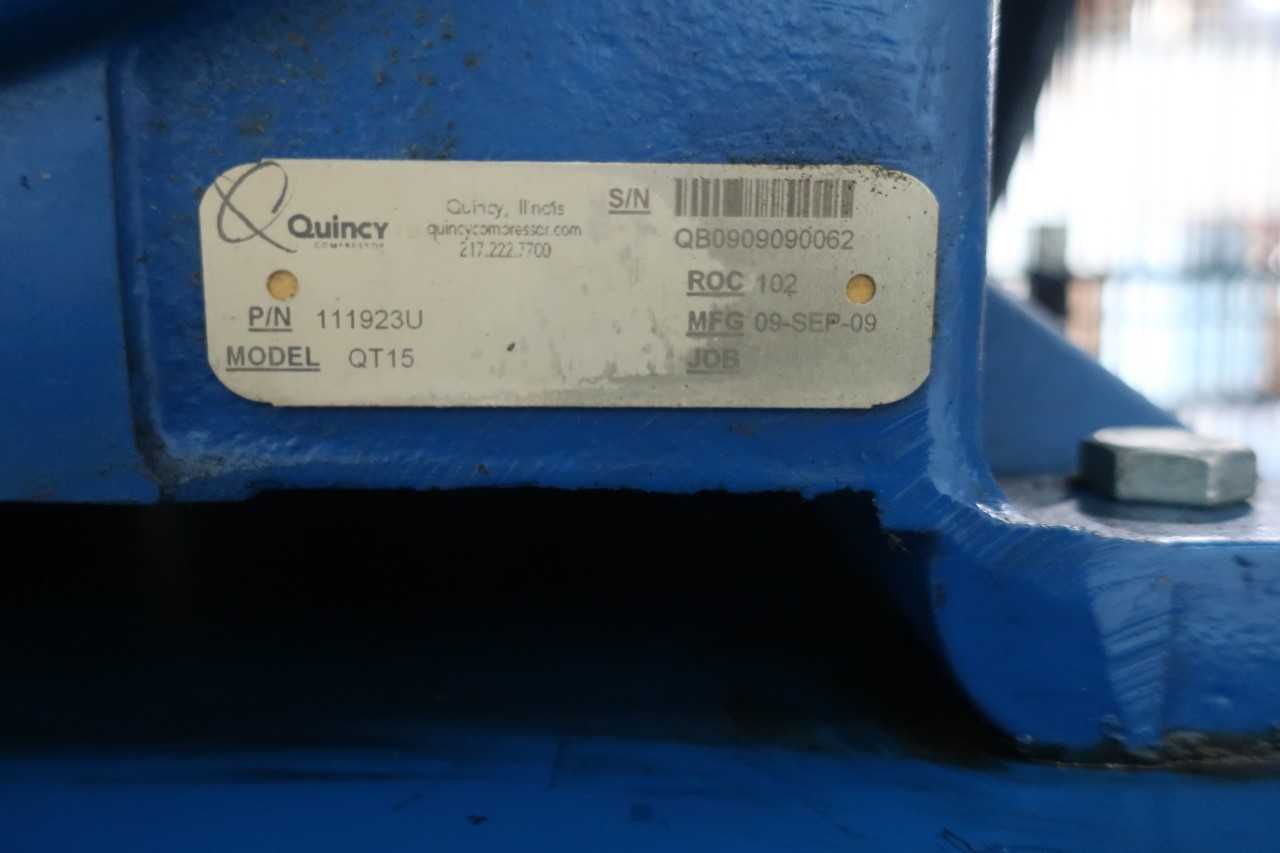 QUINCY QT15QBC BMQT15QCBDT-393919 AIR COMPRESSOR - AIR COMPRESSORS