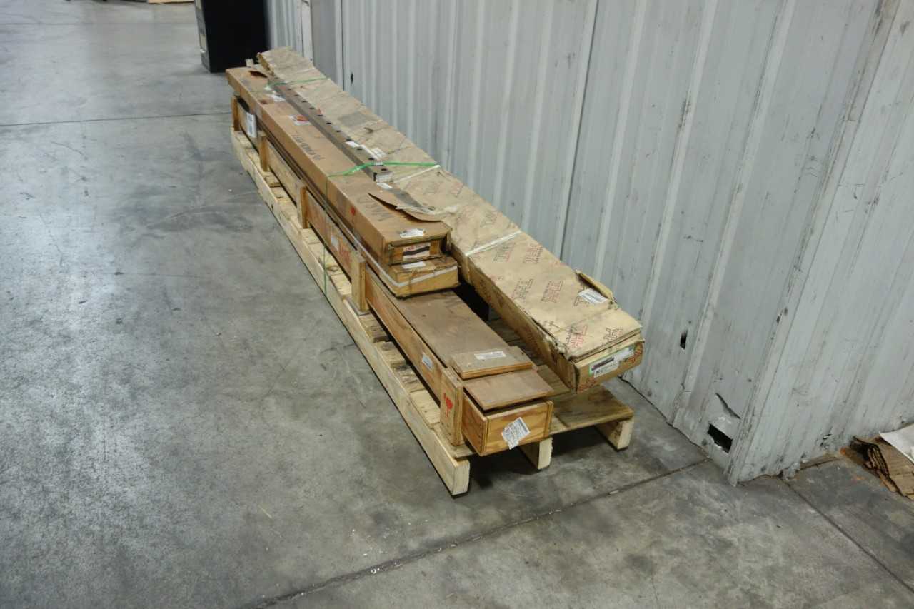 PALLET OF ASSORTED LINEAR RAILS AND ASSEMBLIES - HAND TOOLS