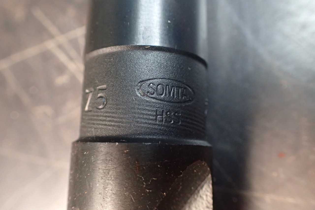 Somta 26mm Metric Drill Bit Morse Taper #3 Shank MT3 3MT NOS - New Old Stock - MACHINING EQUIPMENT PARTS