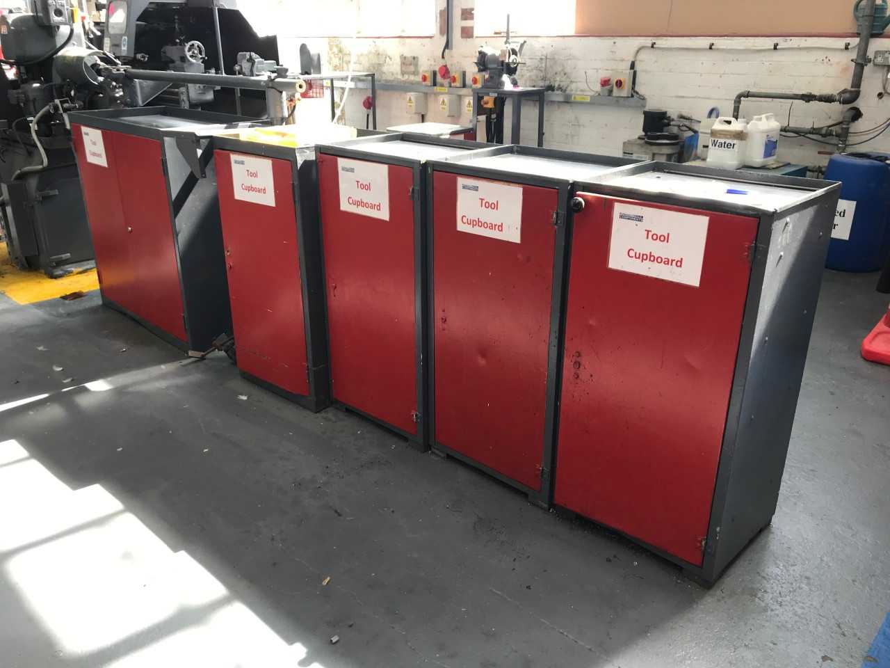Selection of  various size Tool Cupboards - TOOL STORAGE