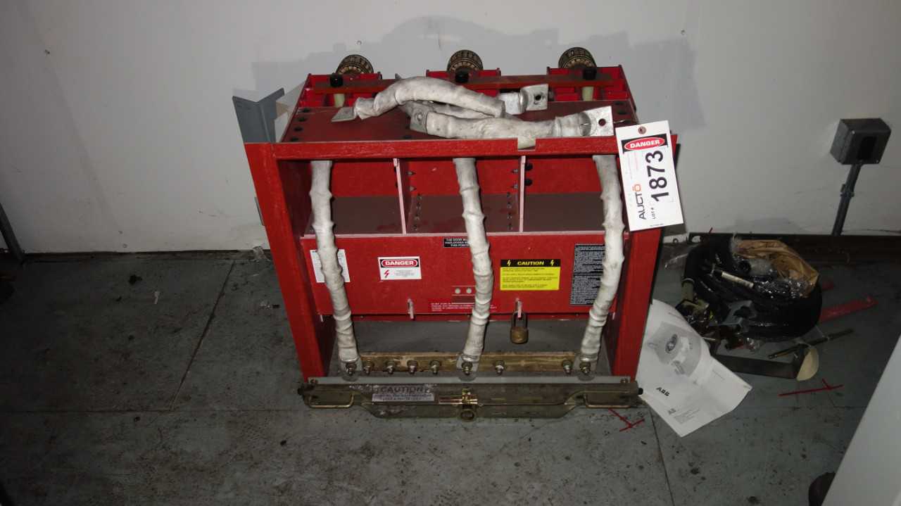 ABB 1200/2000A 5KV-AC GROUND AND TEST DEVICE - ELECTRICAL COMPONENTS