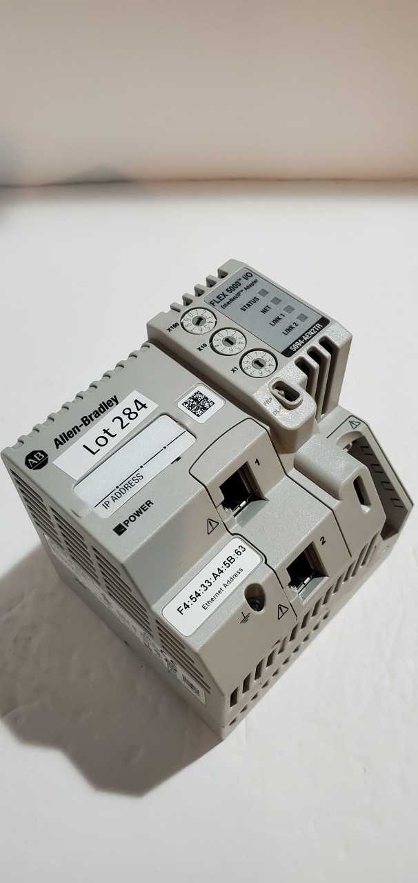 Allen Bradley Flex 5000 Ethernet Adapter - INDUSTRIAL PARTS