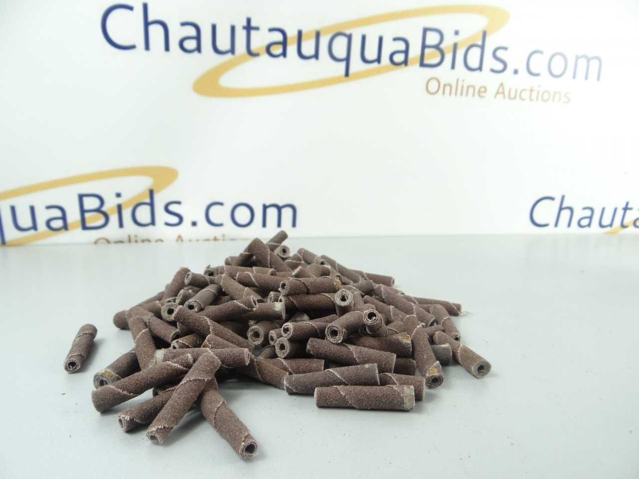 Large Lot of NEW Abrasive Cartridge Rolls 80 Grit - GRINDING WHEELS