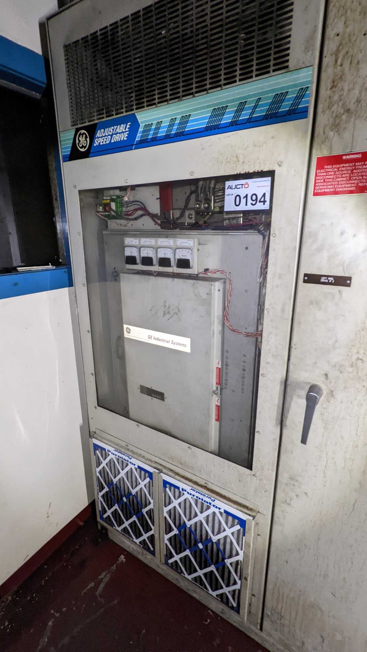 General Electric adjustable speed drive - MOTOR DRIVES