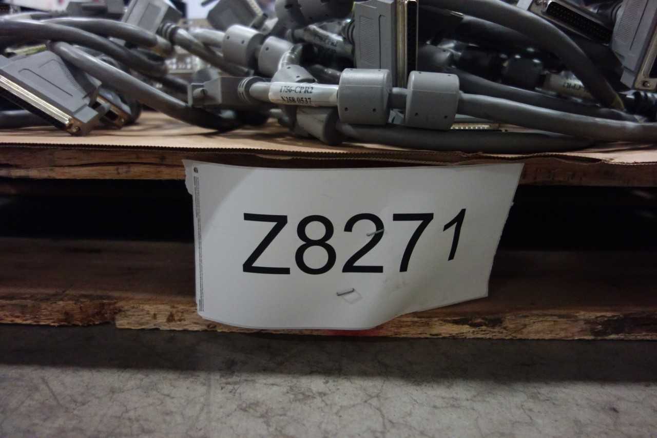1 PALLET OF ASSORTED ELECTRICAL- SLC 500 CONTROLLOGIX MODULES, CABLE-WIRE, CHASSIS RACK CONTROLS- ALLEN BRADLEY - ELECTRICAL COMPONENTS