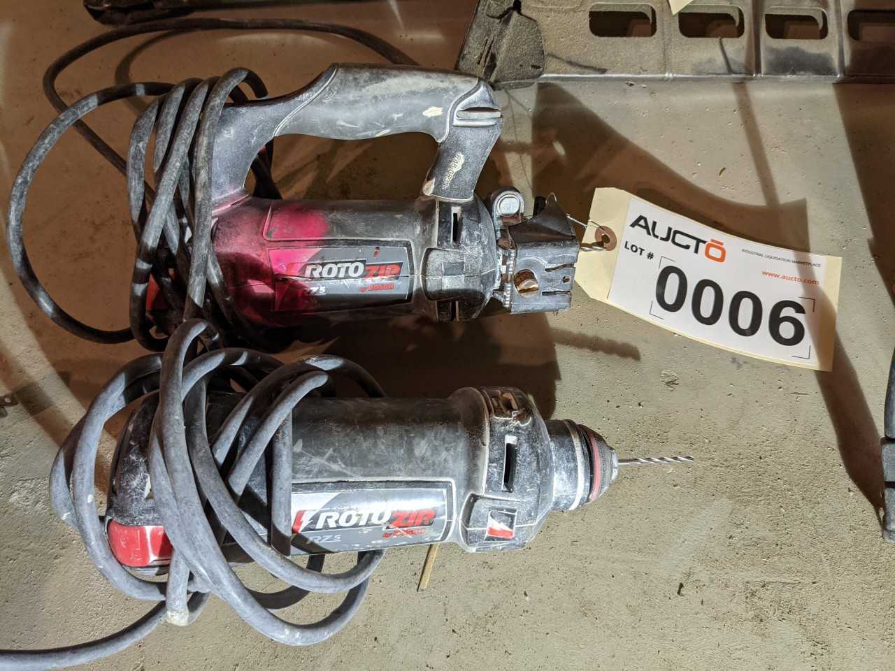 Lot of 2 Bosch Roto Zip Saw - ELECTRIC POWER TOOLS
