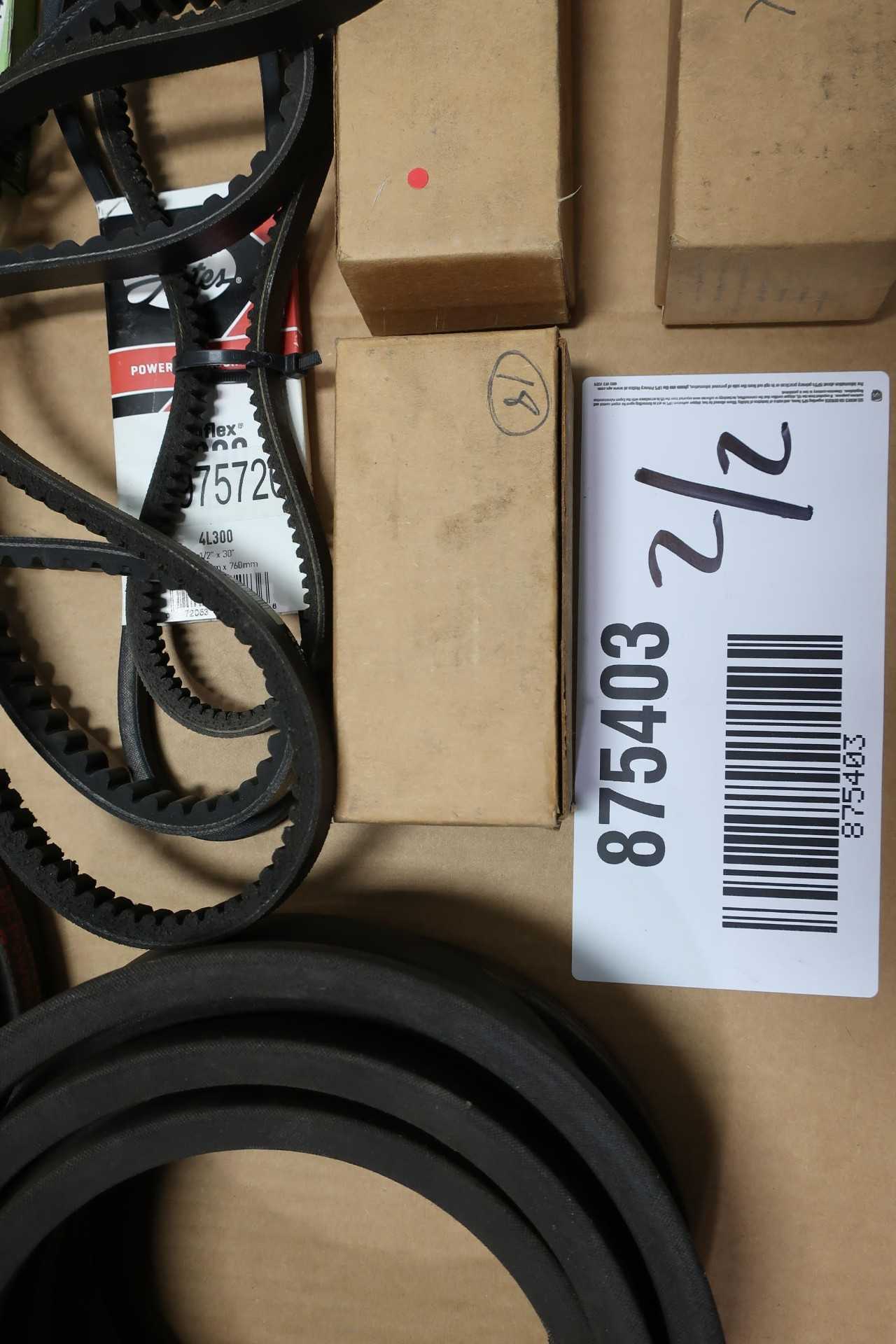 2 PALLETS ASSORTED POWER AND TRANSMISSION - POWER TRANSMISSION