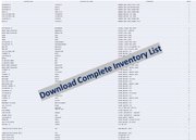 Indirect Material located at the General Motors - Lansing Regional Stamping MI facility - MISCELLANEOUS