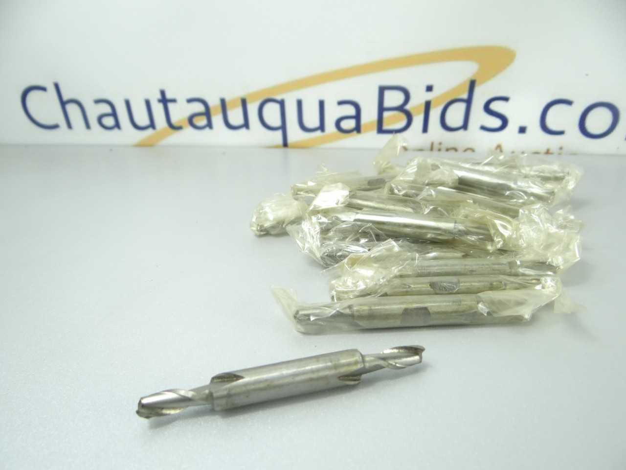 Lot of 20 NEW HSS 2 Flute Double End Mills - MACHINING ACCESSORIES & TOOLING