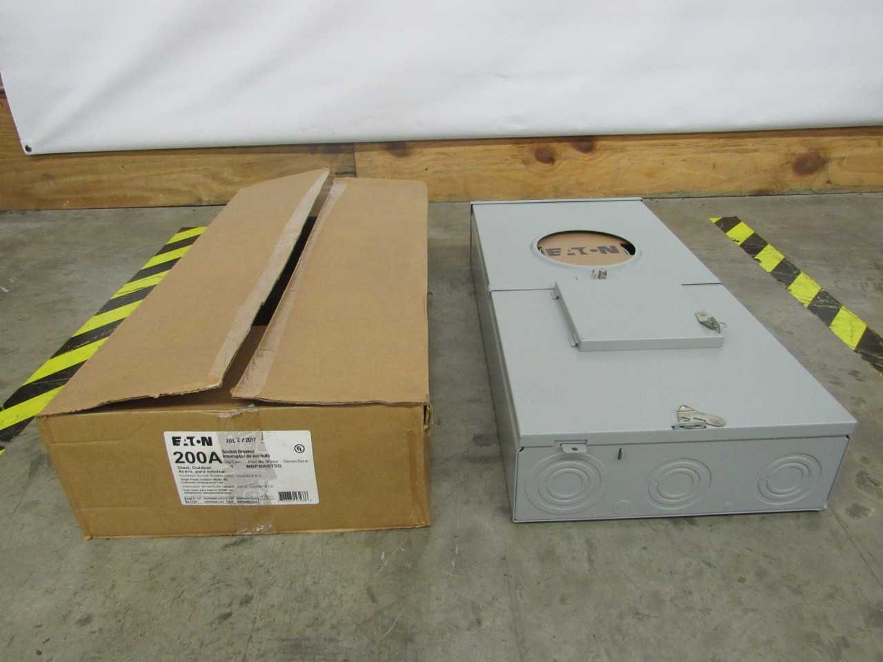 Lot of Quantity 6x MBP200BTSG Electrical Panel/Loadcenter/Switchboards - ELECTRICAL COMPONENTS