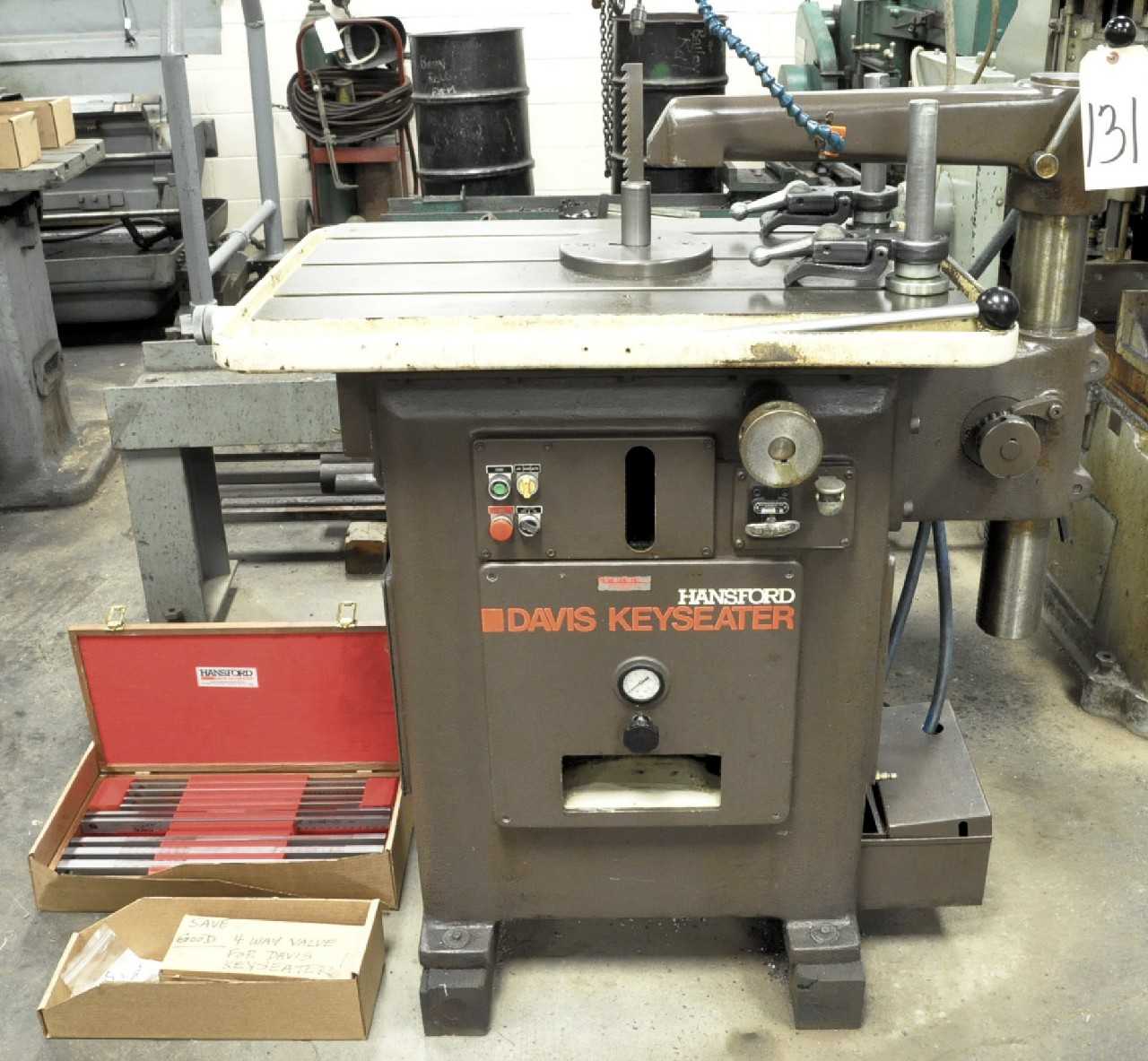 Hansford Davis Model 15 Automatic Keyseater - ELECTRIC POWER TOOLS