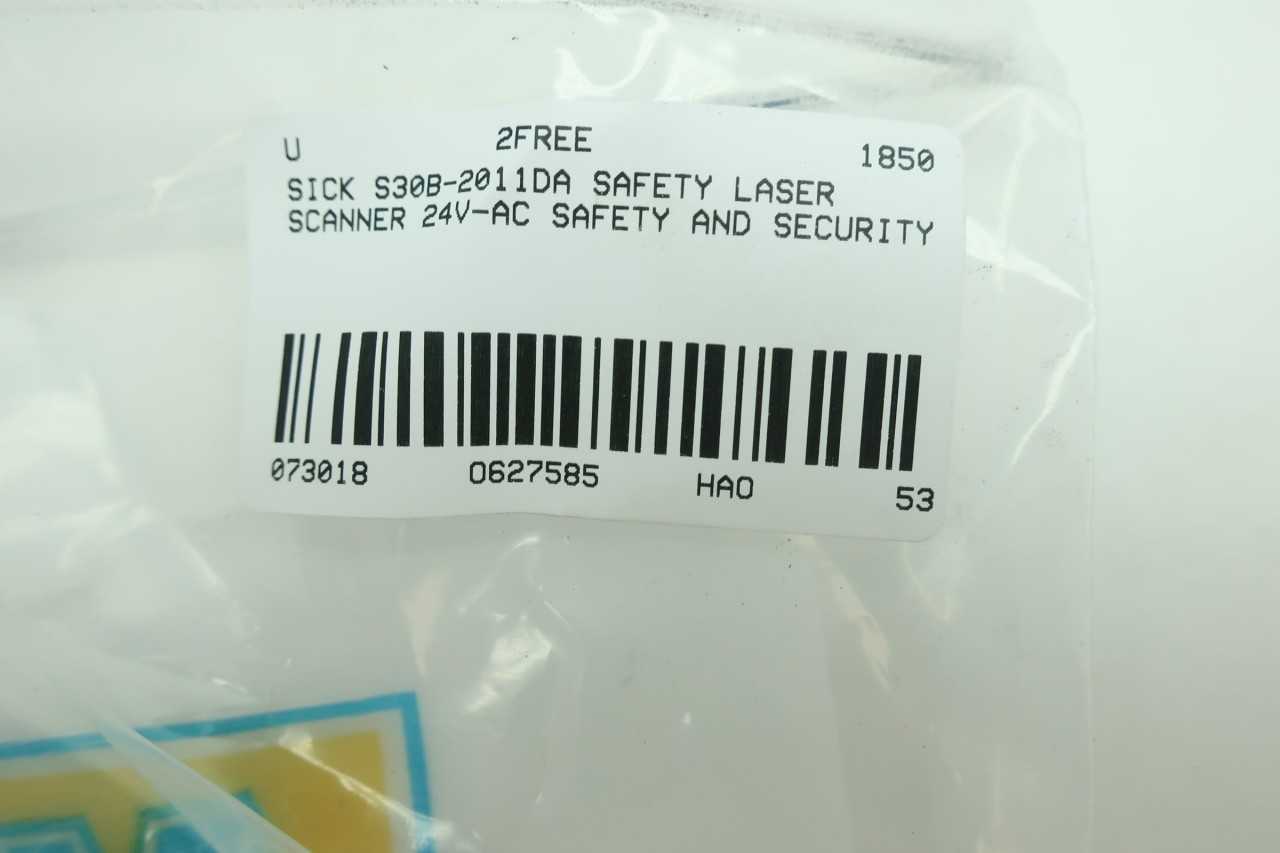 SICK S30B-2011DA 24V-DC LASER SENSOR - INSTRUMENTATION