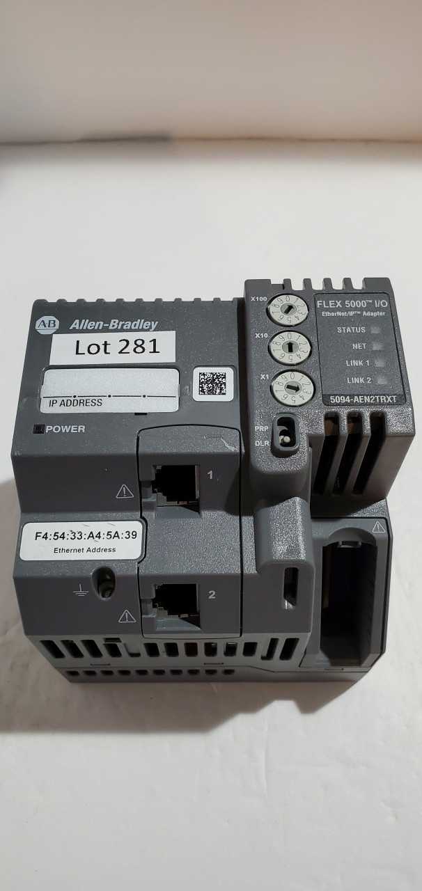 Allen Bradley Flex 5000 Ethernet Adapter - INDUSTRIAL PARTS Allen Bradley Flex 5000 Ethernet Adapter - INDUSTRIAL PARTS
