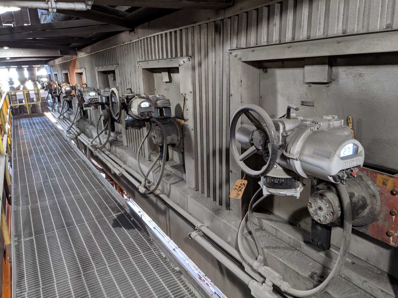 Lot of 6 Rotork Actuators - VALVES