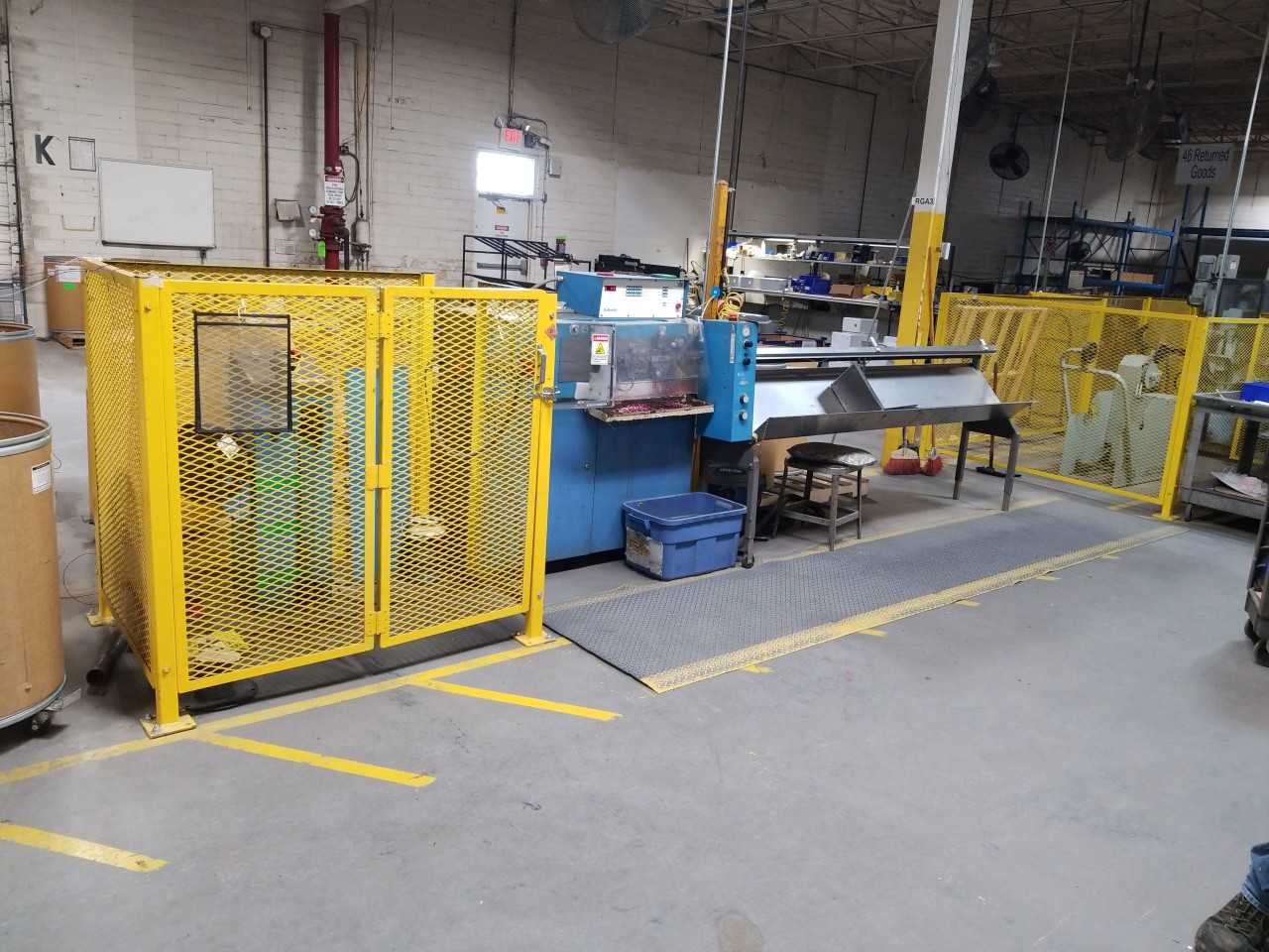 Eubanks 2700-04H 6650-018 High Speed Pneumatic Wire Stripper with Feeder and Stacker - WIRE FEEDERS