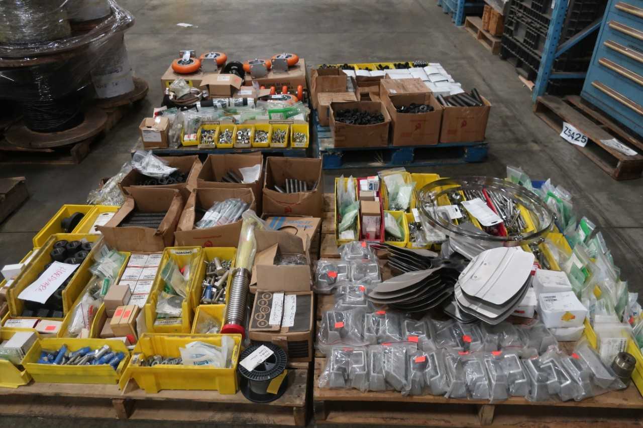 4 PALLETS OF ASSORTED HARDWARE & POWER TRANSMISSION - POWER TRANSMISSION