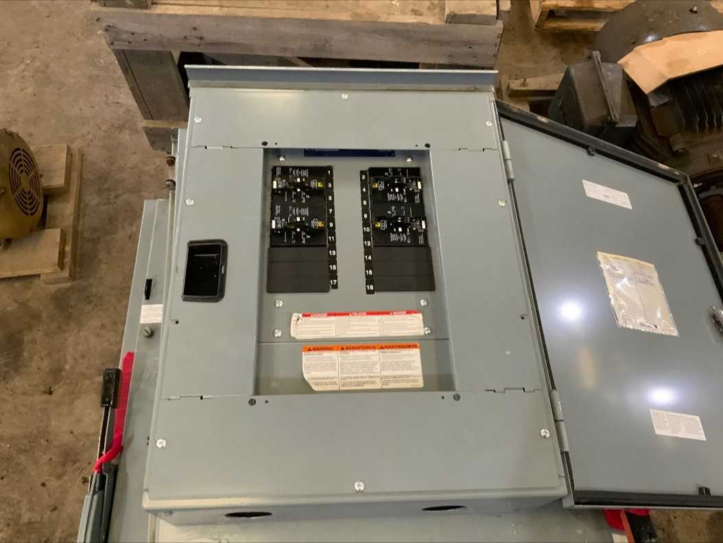 Square D Outdoor Rated Breaker Panel - ELECTRICAL COMPONENTS Square D Outdoor Rated Breaker Panel - ELECTRICAL COMPONENTS