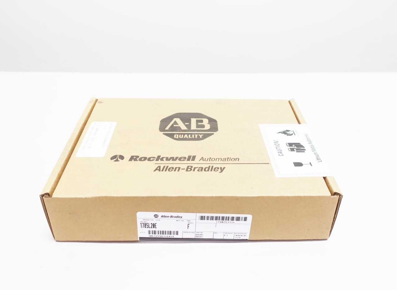 ALLEN BRADLEY 1785-L20E ETHERNET SER F PROCESSOR MODULE - AUTOMATION & CONTROLS