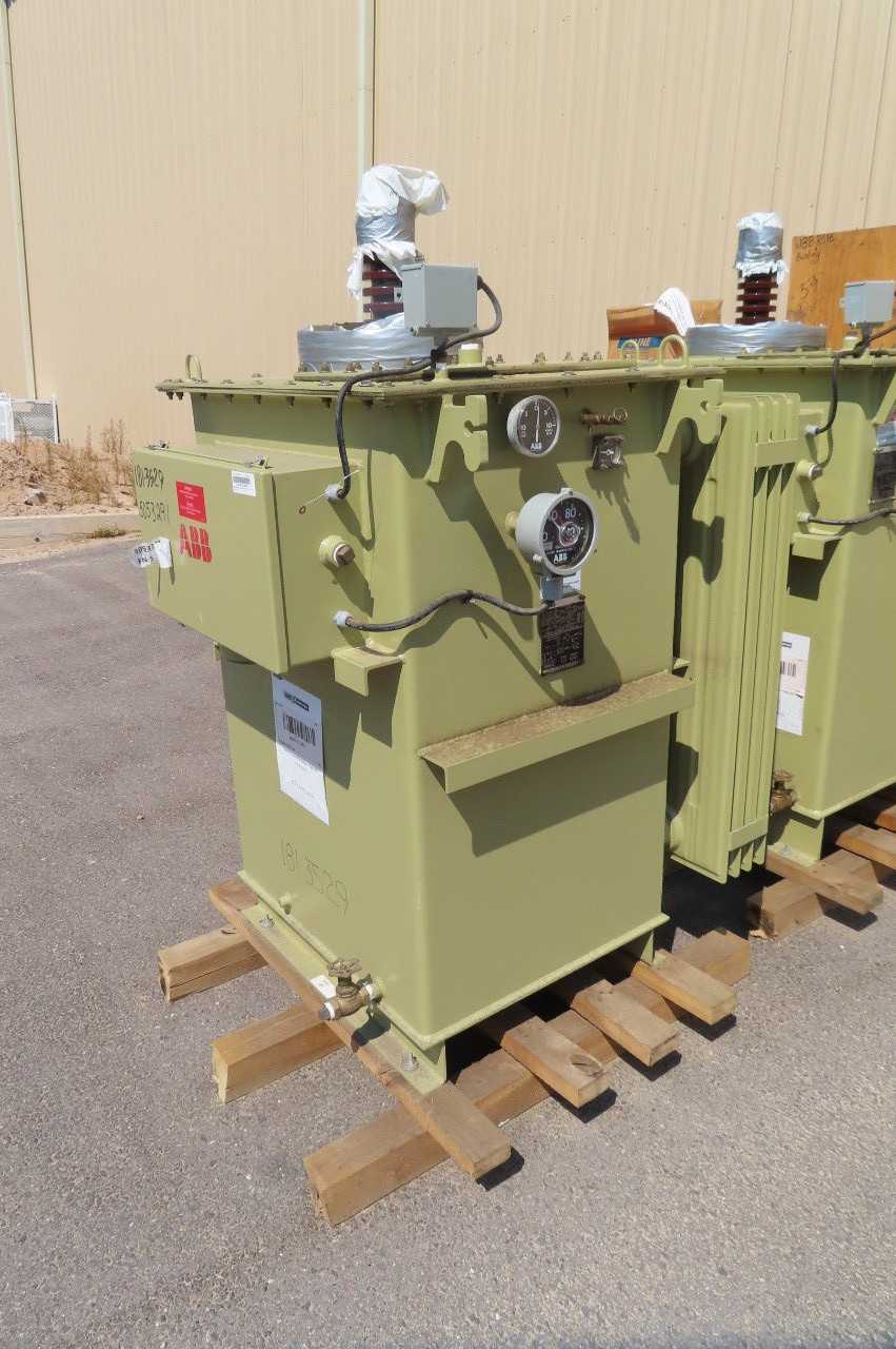 ABB 83.4KVA TRANSFORMER-RECTIFIER POWER UNIT - CONTROL TRANSFORMERS